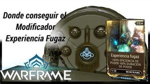 fleeting expertise warframe mod experiencia fugaz waframe donde conseguir el wikia