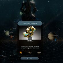 Login Rewards Warframe Wiki Fandom