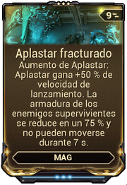 Aplastar fracturado