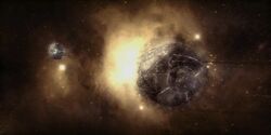 Terra from orbit