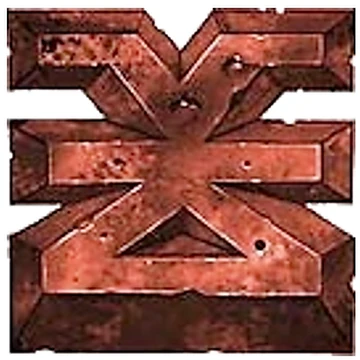 Bildresultat för khorne symbol