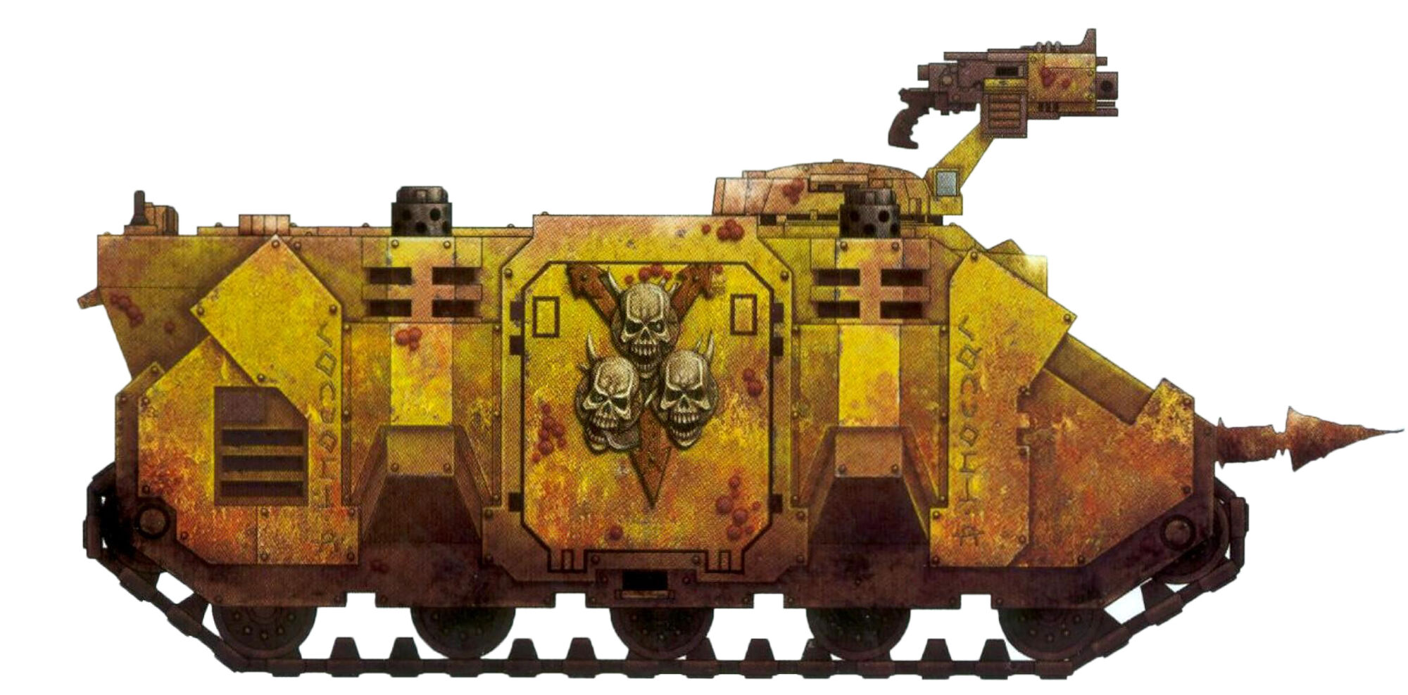 Warhammer 40000 rhino схема