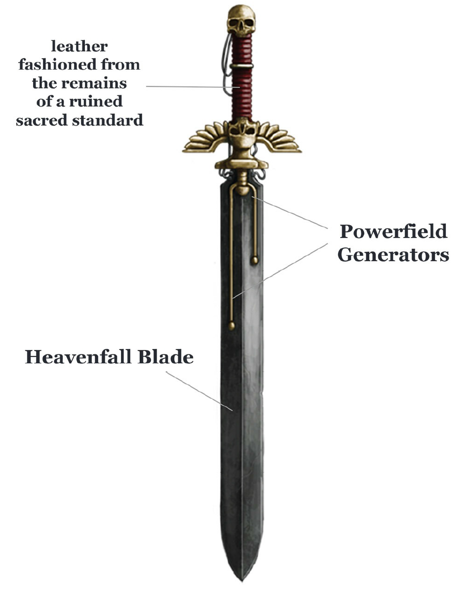 warhammer 40k relic blade