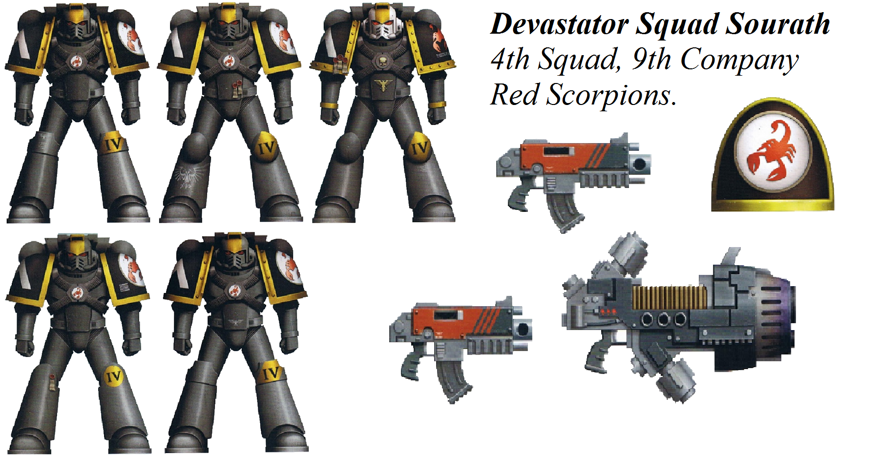 Image - Devastator Squad Sourath.png | Warhammer 40k | FANDOM powered ...