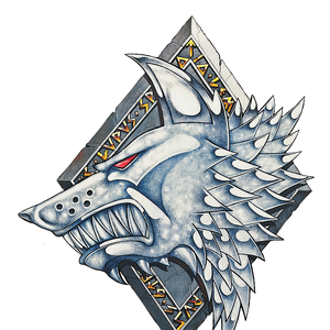 Resultado de imagen de space wolves insignia