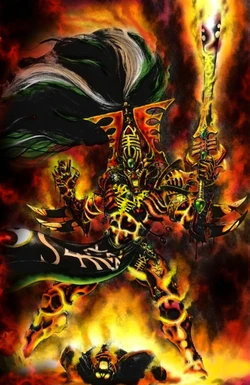 Avatar of Khaine battle