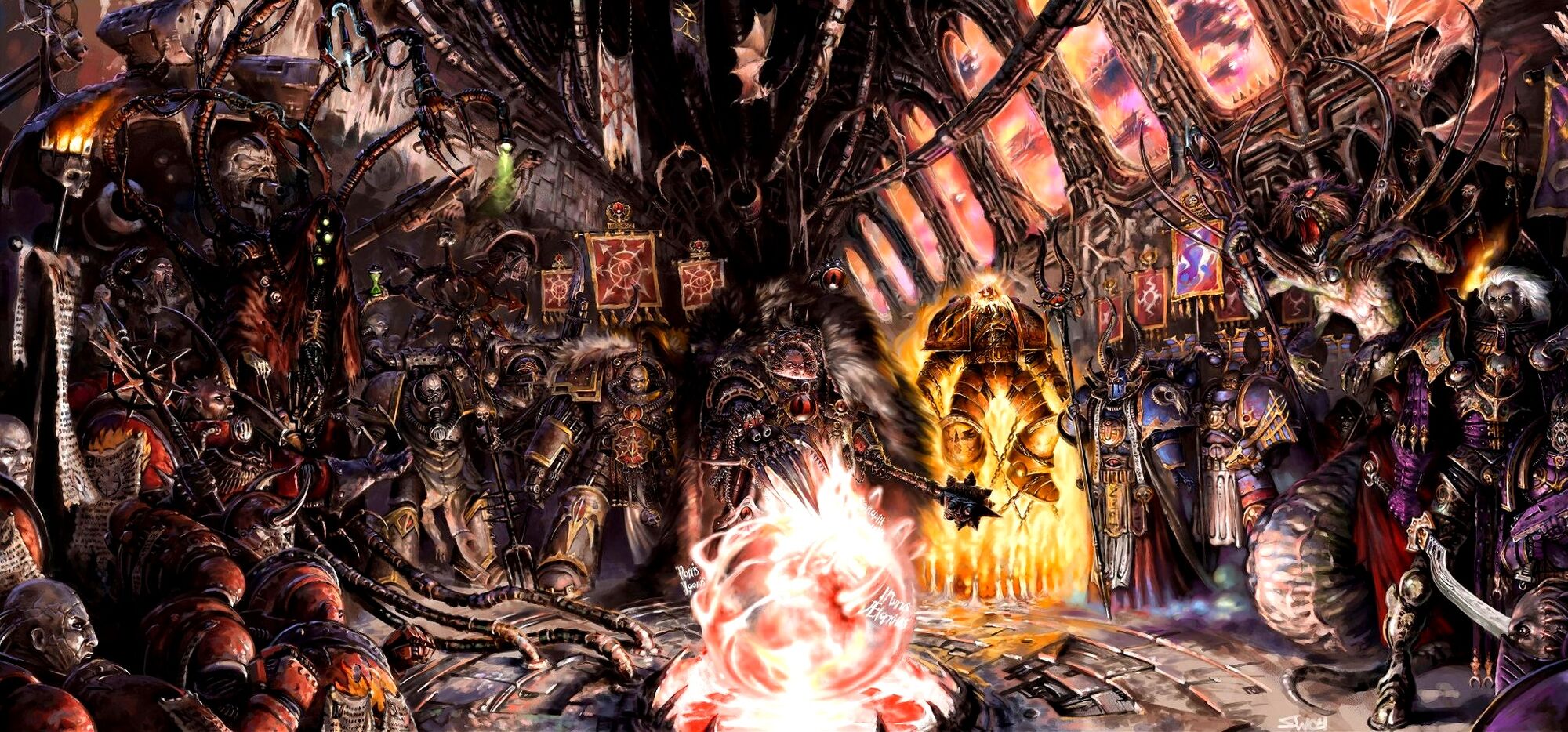 Chaos Warhammer 40k Fandom Powered By Wikia