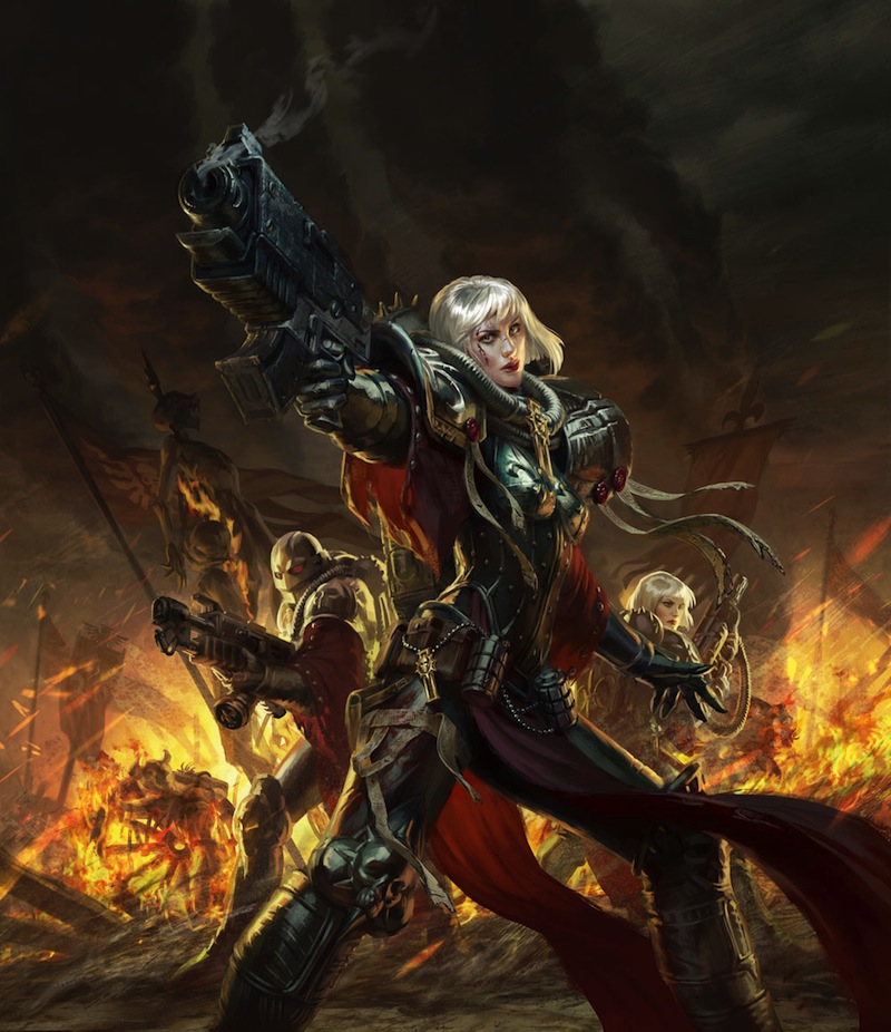 Image result for adepta sororitas