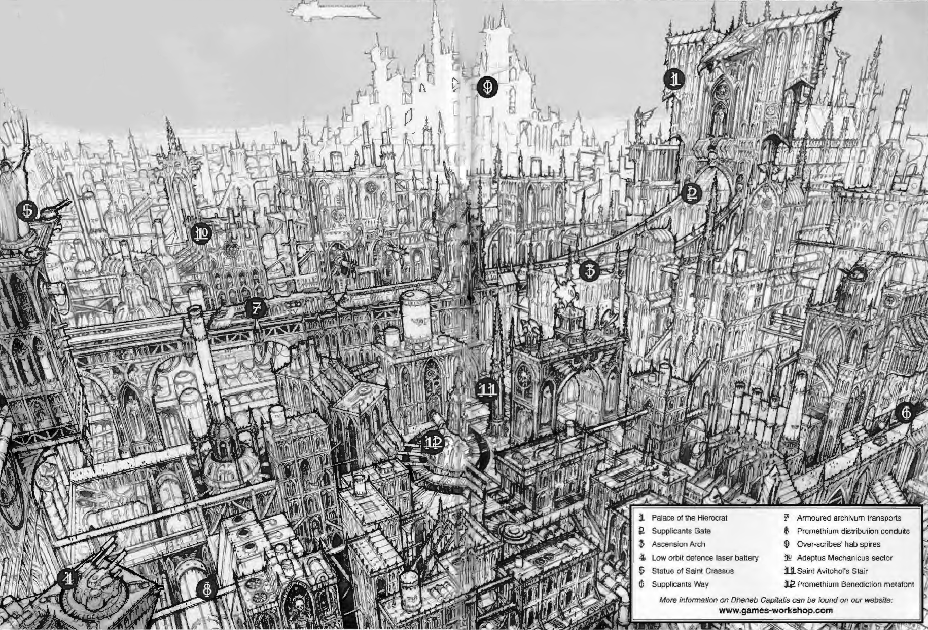 Вархаммер карта терры