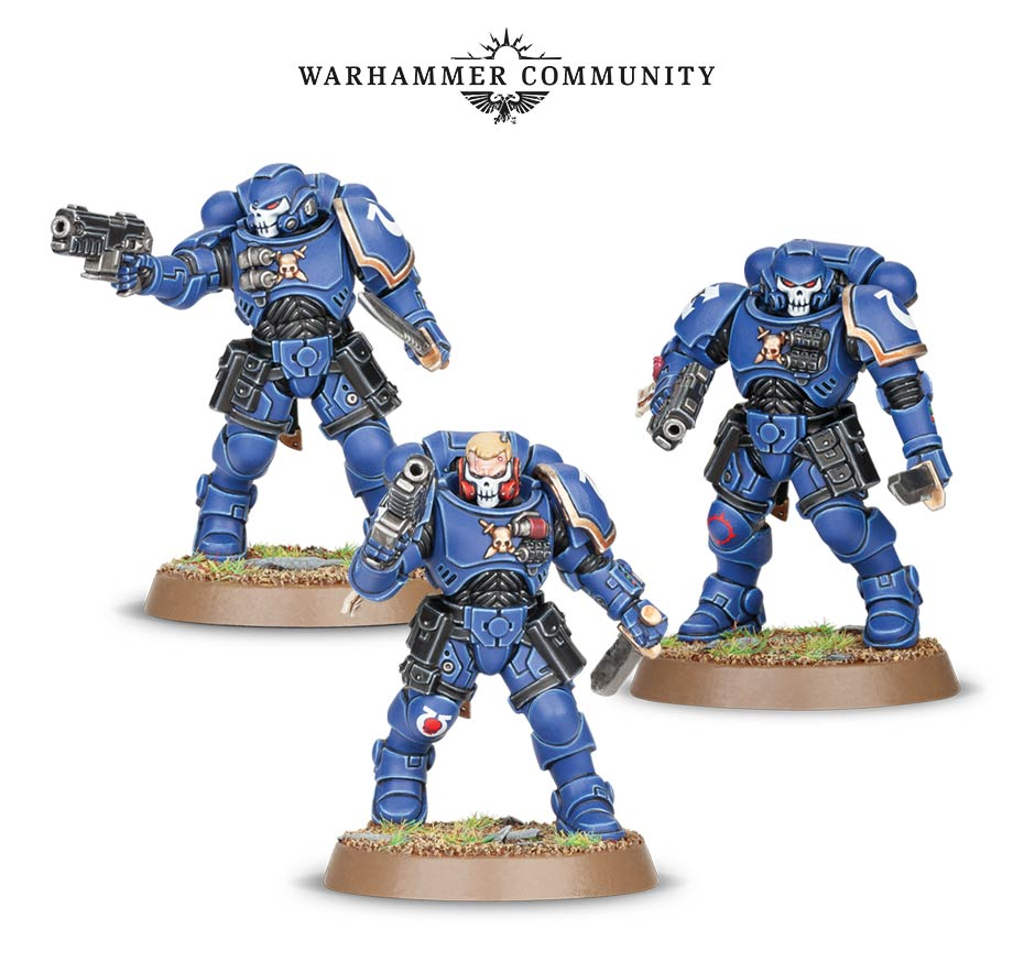 Warhammer 40K Space Marines Primaris Reivers Combat Squad 5 Adeptus Astartes