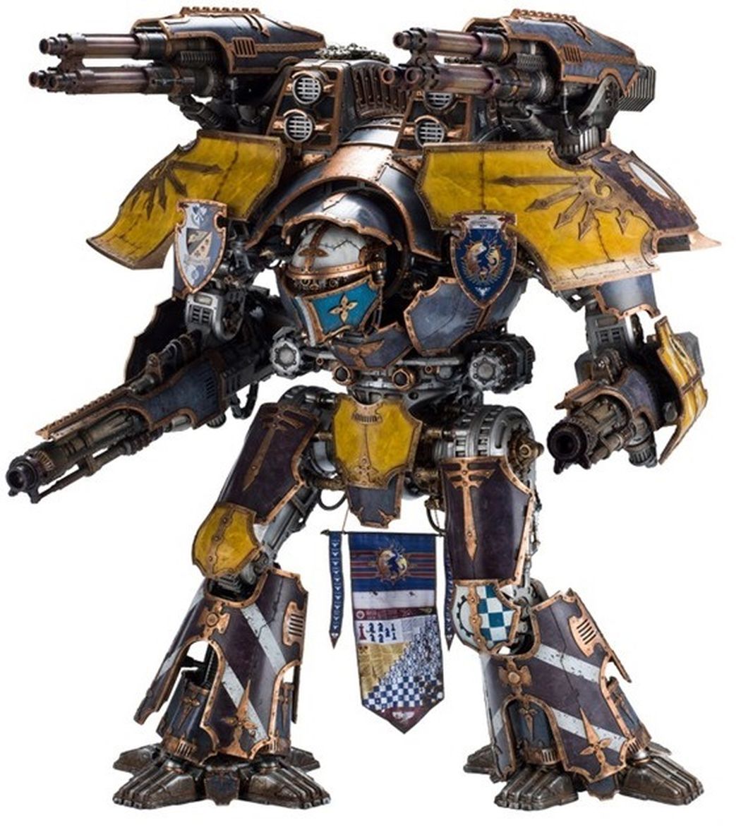 warlord titan model size