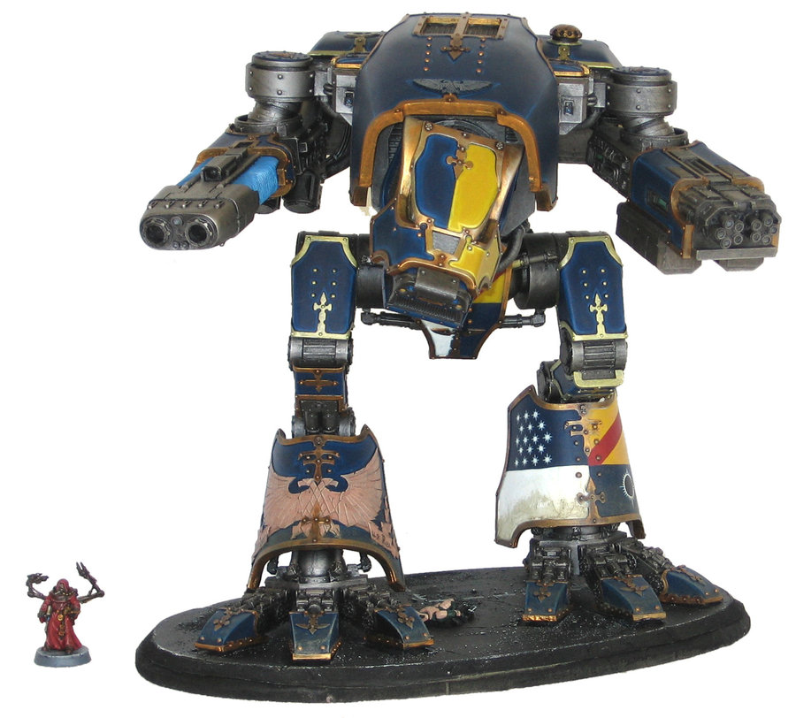 warlord titan model size