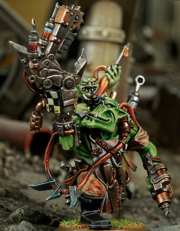 ORK BOYZ Bionic Jaw-bits 40K