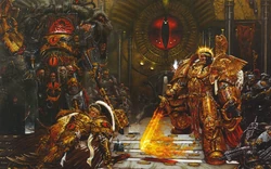 Emperor Confronts Horus