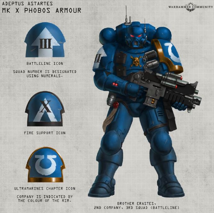 Lieutenant In Phobos Armour Vanguard Space Marines Primaris Shadowspear 40k Jouets Et Jeux 6252