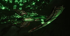 Necron Shroud Light Cruiser