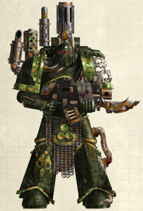 imperial guard armor 40k