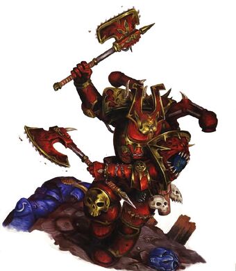 Khornate Berzerkers Warhammer 40k Wiki Fandom