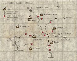 Battle of the Fang Asaheim Map