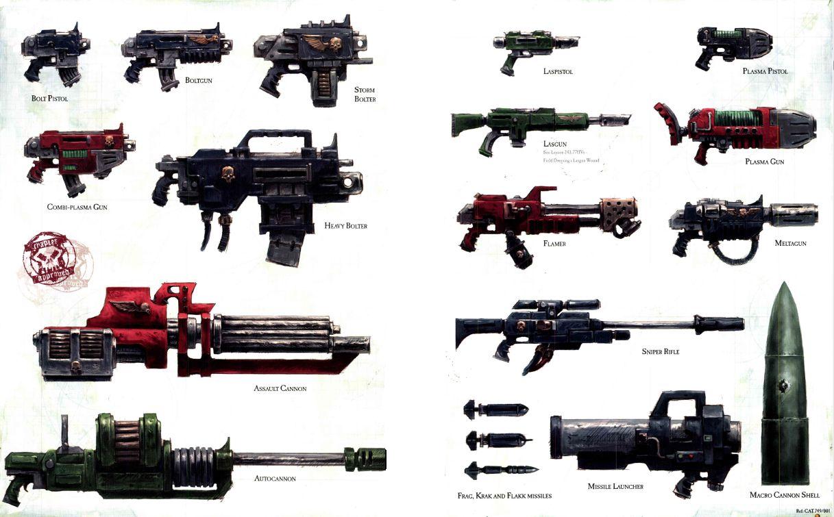 Weapons Of The Imperium Warhammer 40k Fandom Powered By Wikia 6448