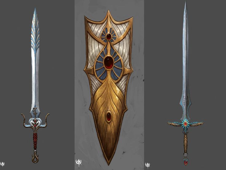 Image - High Elf Weapons concept art.jpg | Warhammer Wiki | FANDOM ...