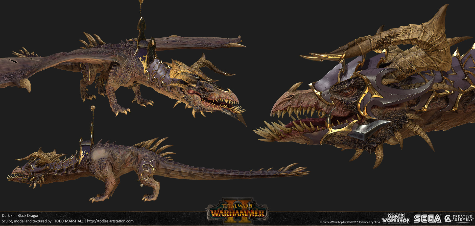 total war warhammer chaos dragon