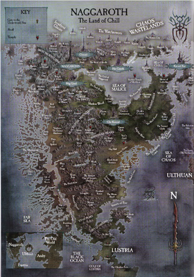 Image result for Warhammer Naggaroth map