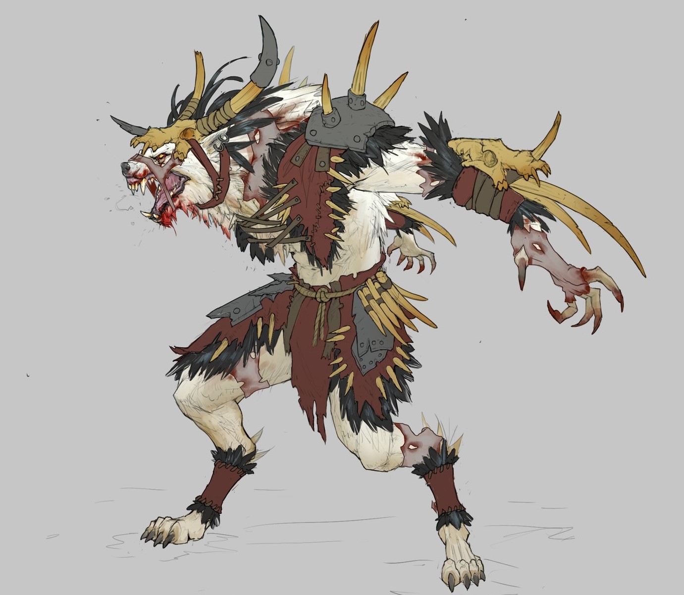 Warhammer Fantasy Skin Wolves