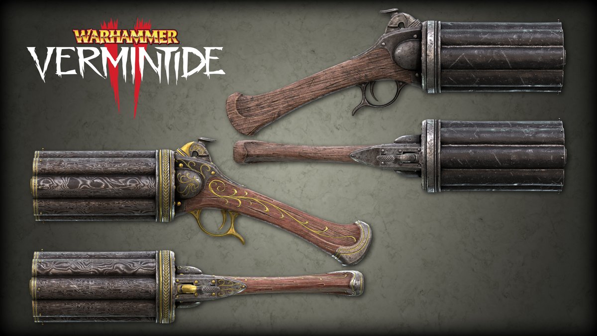 Warhammer Vermintide 2 оружие