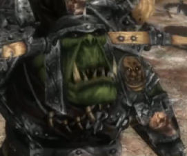Gorbash Warboss Warhammer Battle March