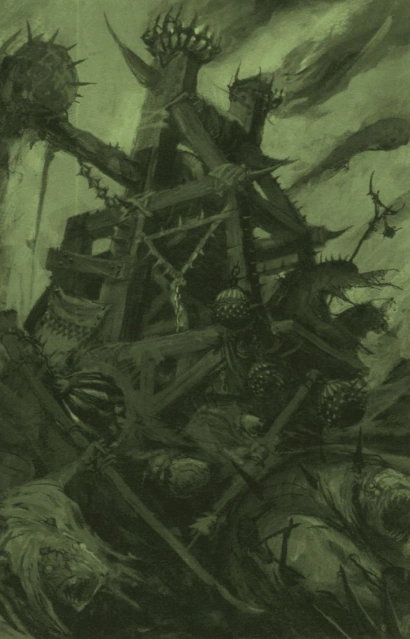 Image result for plagueclaw catapult art