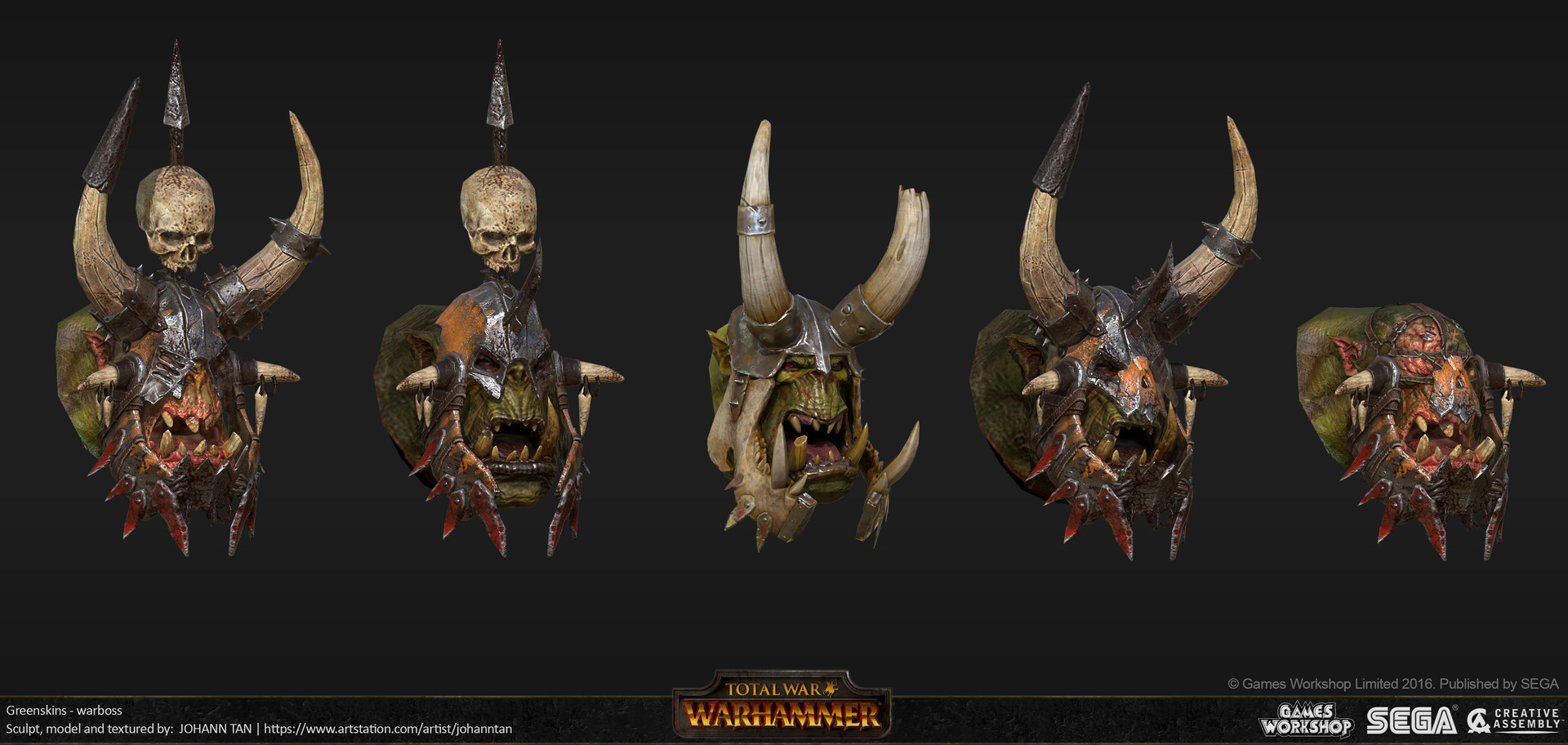 total war warhammer orc units