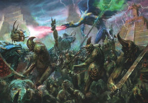 Warhammer Lizardmen Defence of Itza