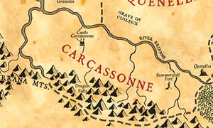 Carcassonne map