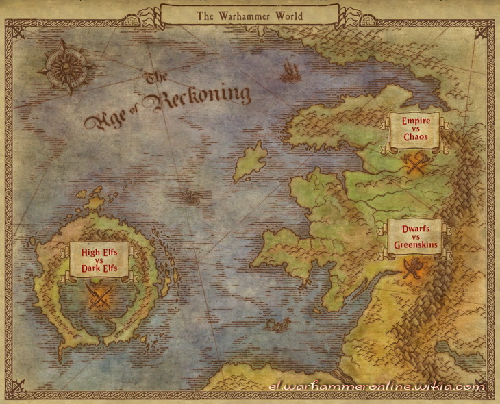 War World Map