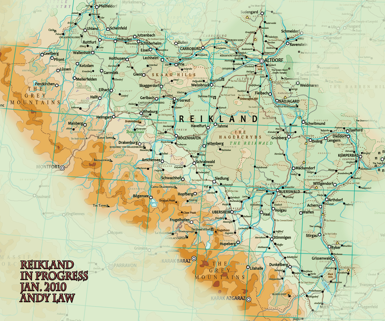 Obraz - Map-Reikland-2-Detailed-Color.jpg | Warhammer Wiki | FANDOM