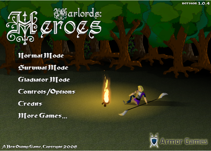 warlords call to arms controls 2 player