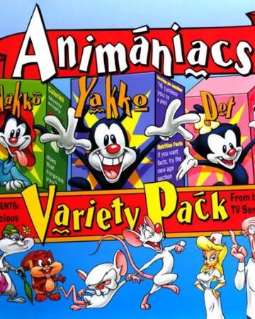 Animaniacs Variety Pack Warner Bros Entertainment Wiki Fandom