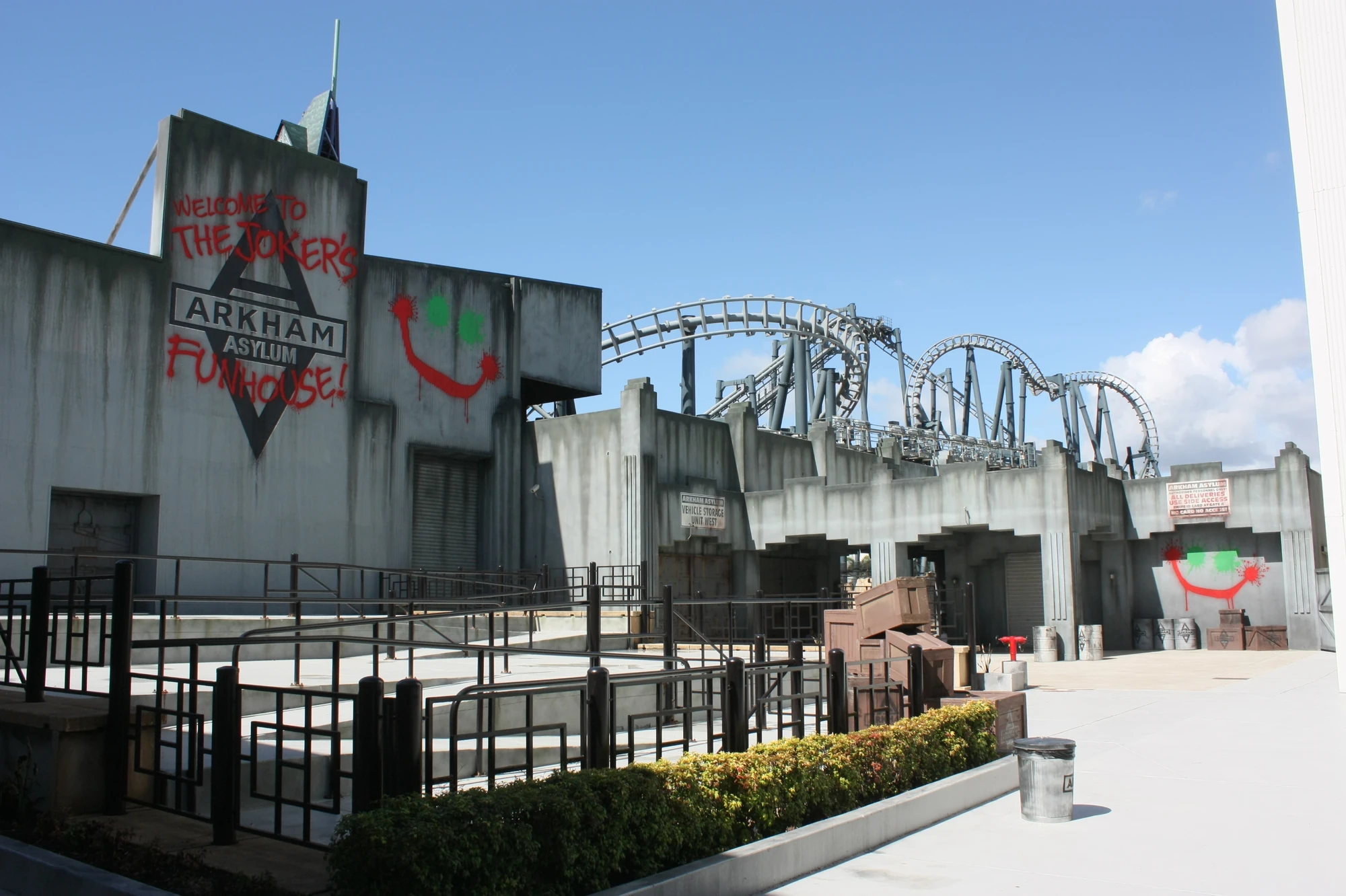 Arkham Asylum Shock Therapy Warner Parks Wiki Fandom