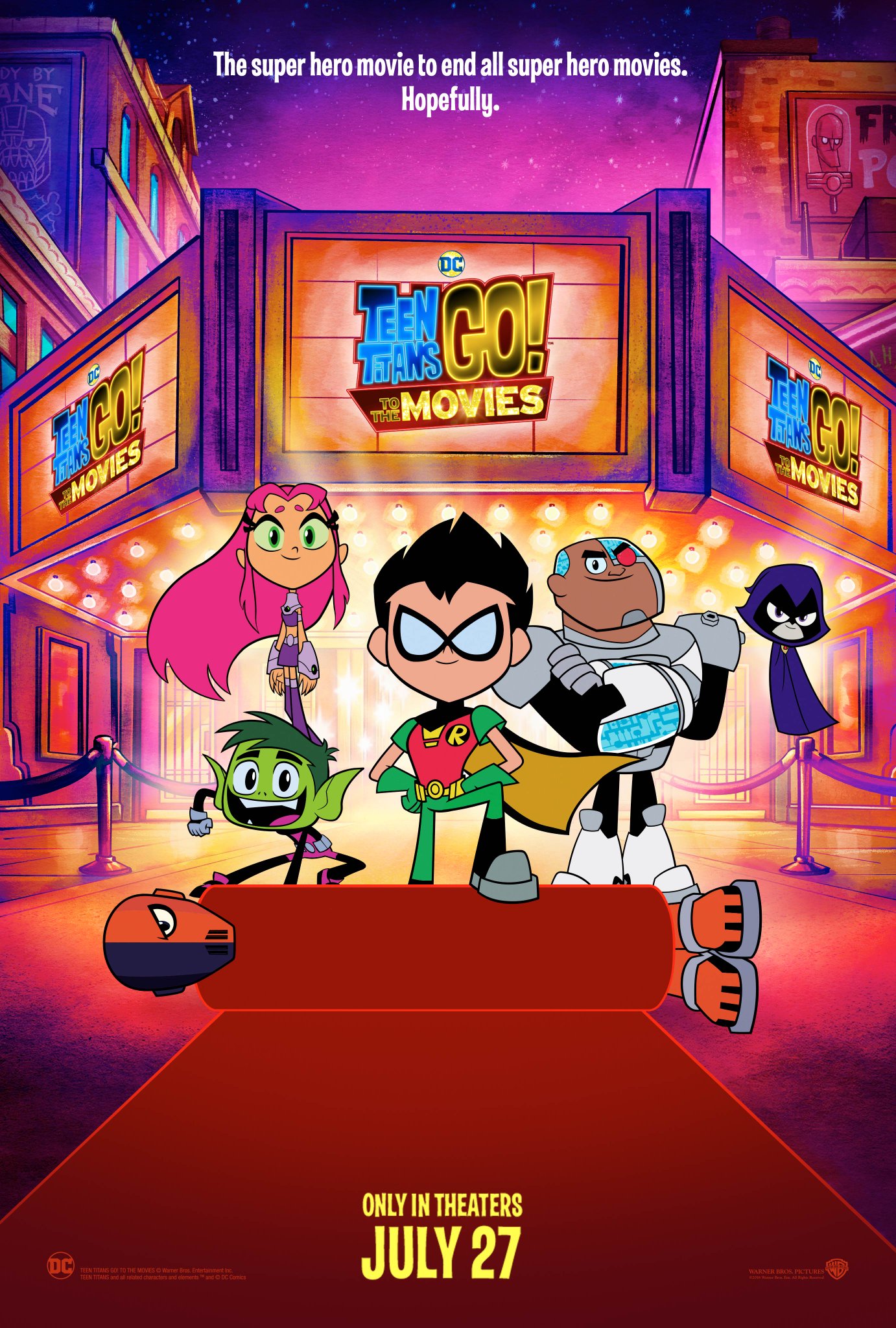 Teen Titans Go To The Movies Warner Bros Entertainment Wiki Fandom - teen titans go roblox adventurs cartoon network games