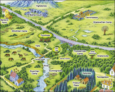 Territories | Warrior Cats Wiki | FANDOM powered by Wikia