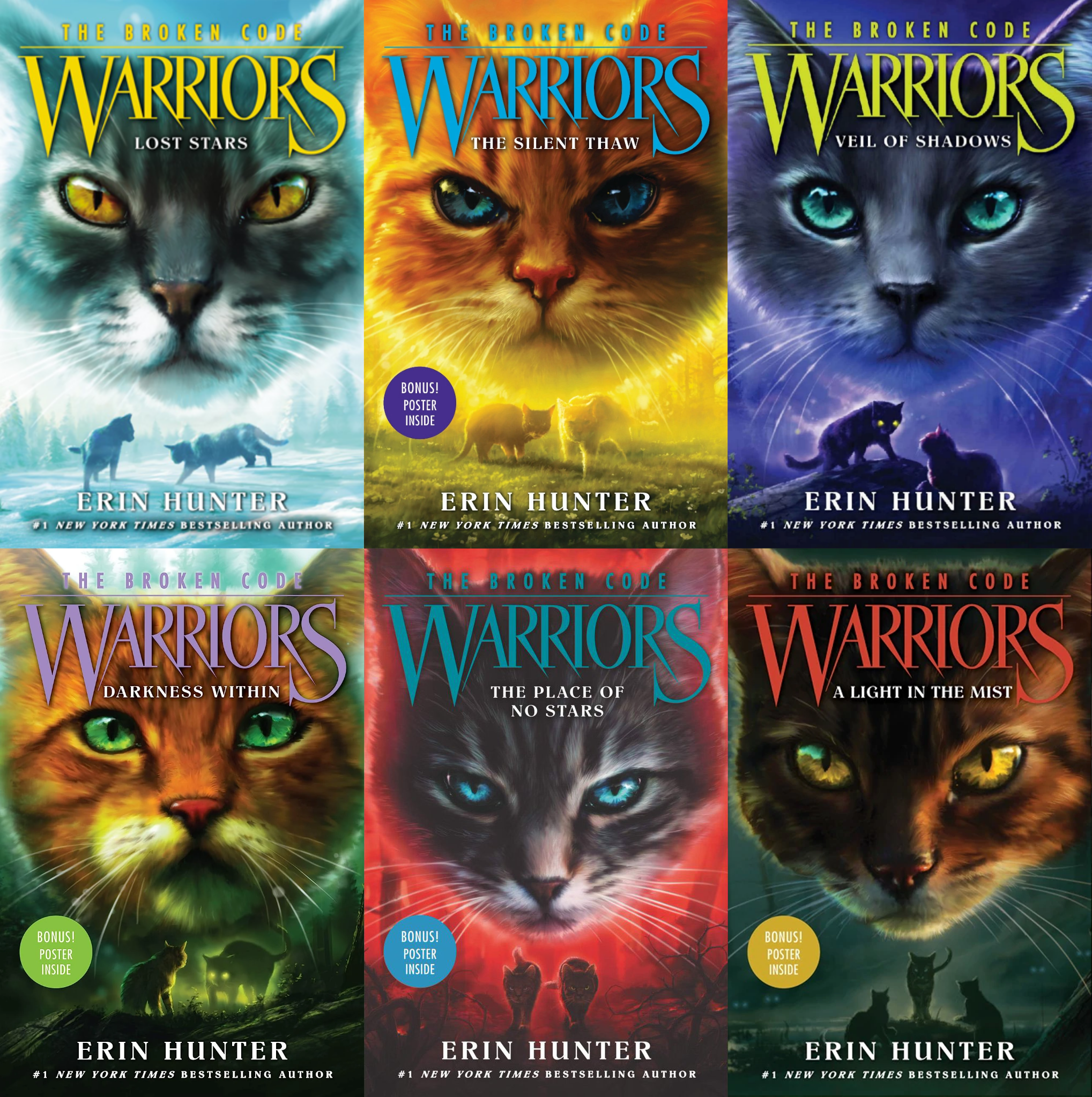 warrior cats the broken code box set