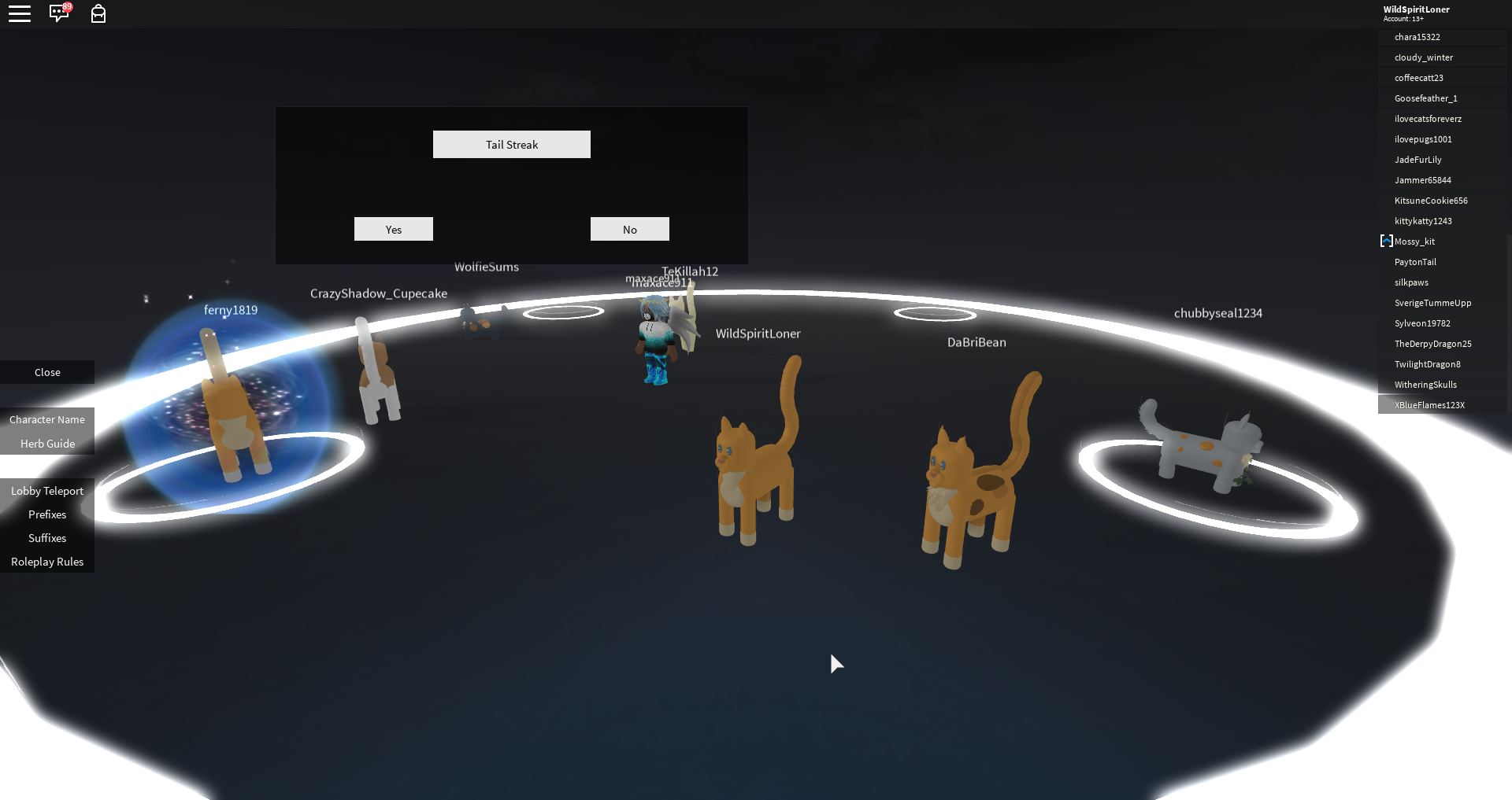 How To Roleplay On Warrior Cats On Roblox Warriors Fanon - 