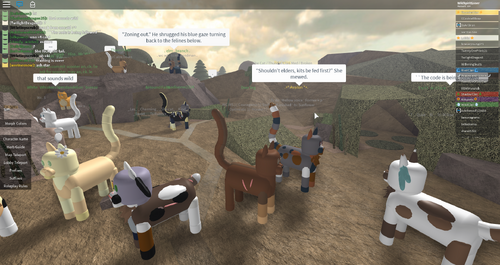 How To Roleplay On Warrior Cats On Roblox Warriors Fanon - 