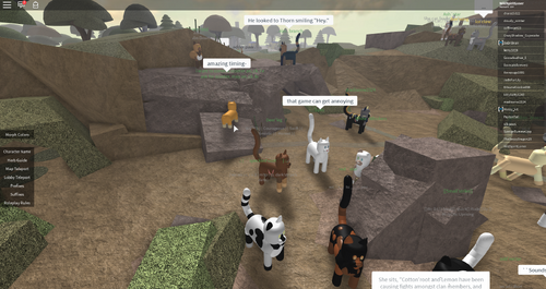 How To Roleplay On Warrior Cats On Roblox Warriors Fanon - 