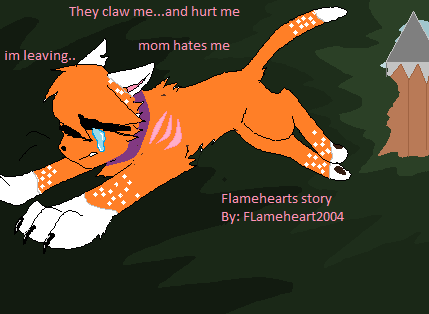 Flamehearts story (my OC)