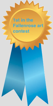 Fallenrose art first place