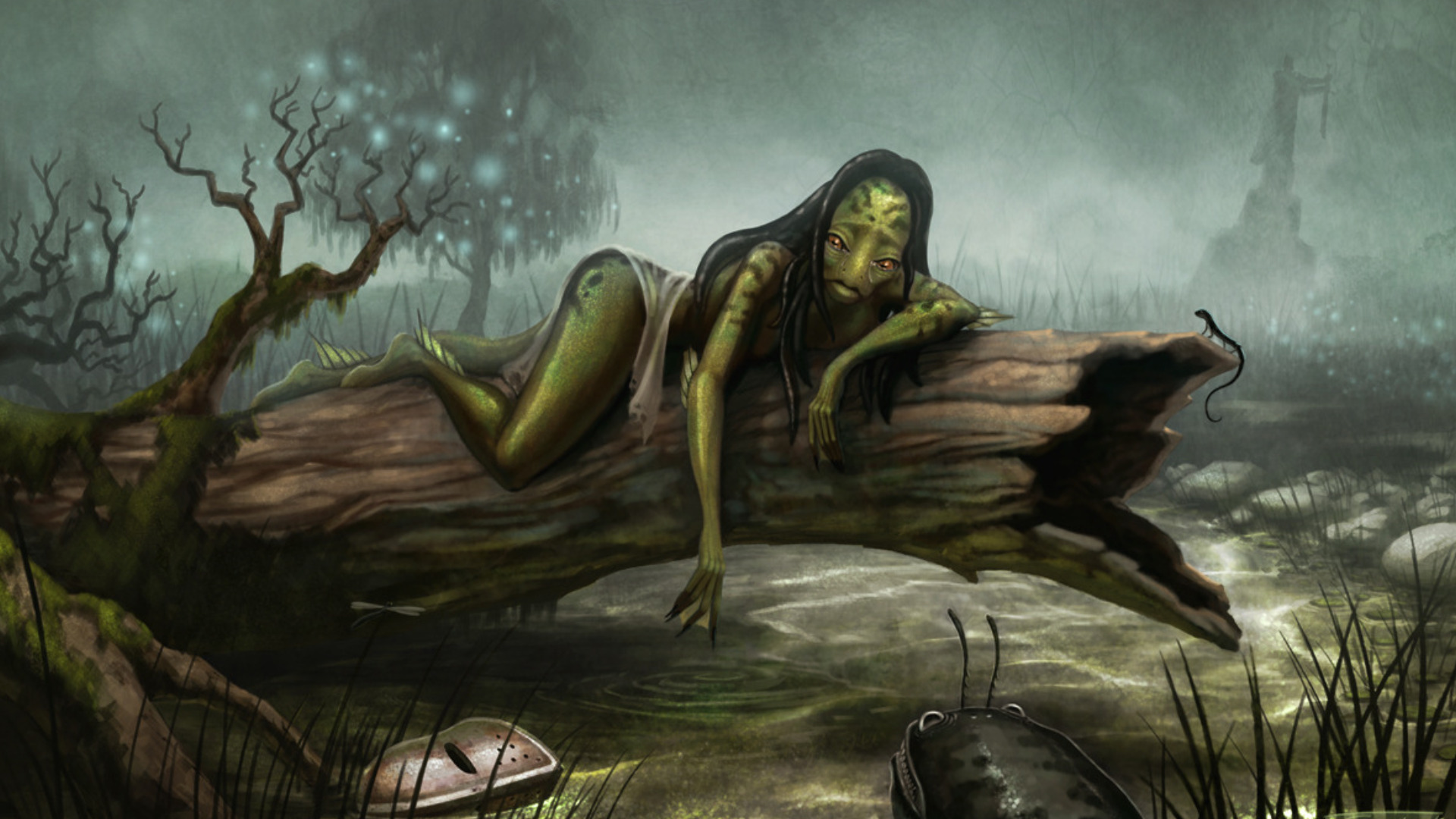 swamp creature swamp creature