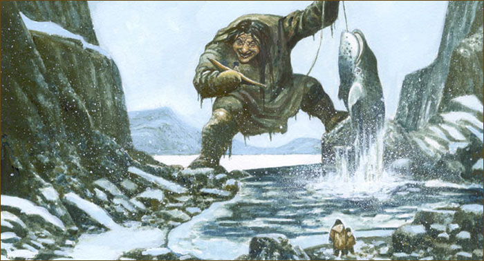%name Tornit la misteriosa raza no humana de gigantes que habito en Alaska juntos a los Inuit.
