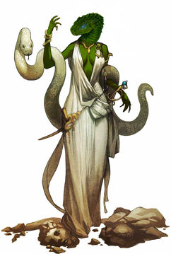 Female serpentfolk by the clockwork king-d55dj0c